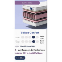 Saltea Confort, 160x190, înălțimea 22 cm