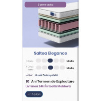 Saltea Elegance, 160x190, înălțimea 24 cm