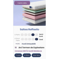 Saltea Raffaello, 160x190, înălțimea 20 cm